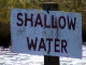 shallow water